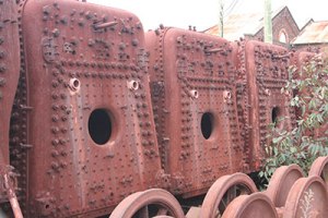 Surprised engines, Newport railyards