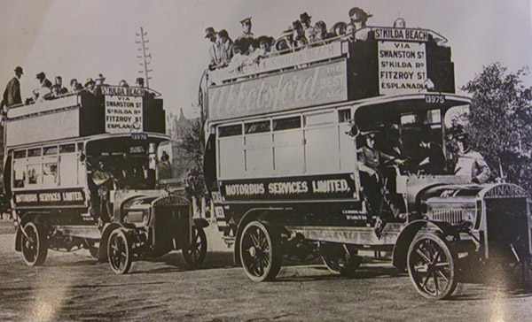 Buses built by James Flood