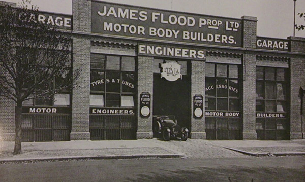 James Flood factory in St Kilda