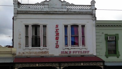 Sergio's hair stylist