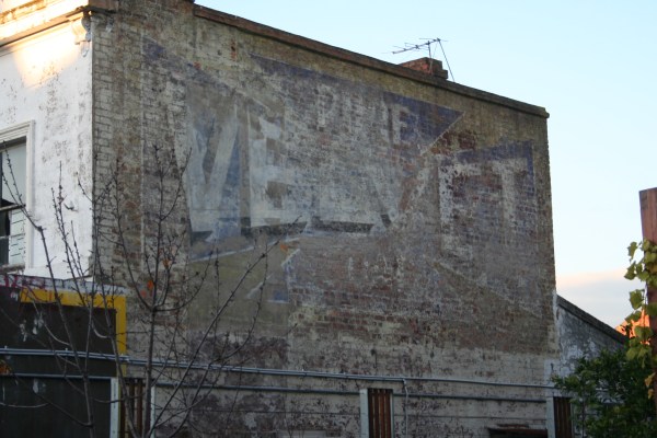 Velvet Soap ghostsign