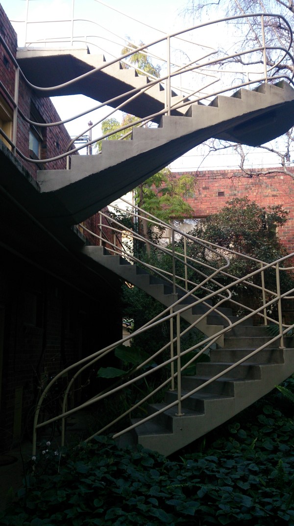 Staircase at Cairo flats