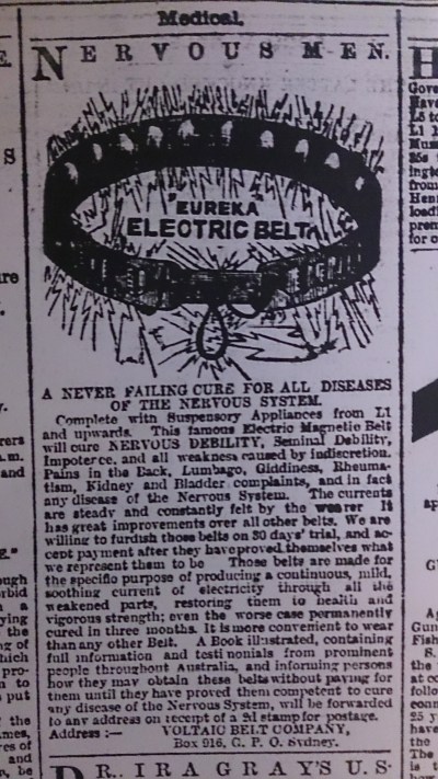 The Eureka electric belt