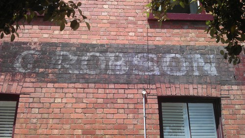 Robson grocer ghostsign